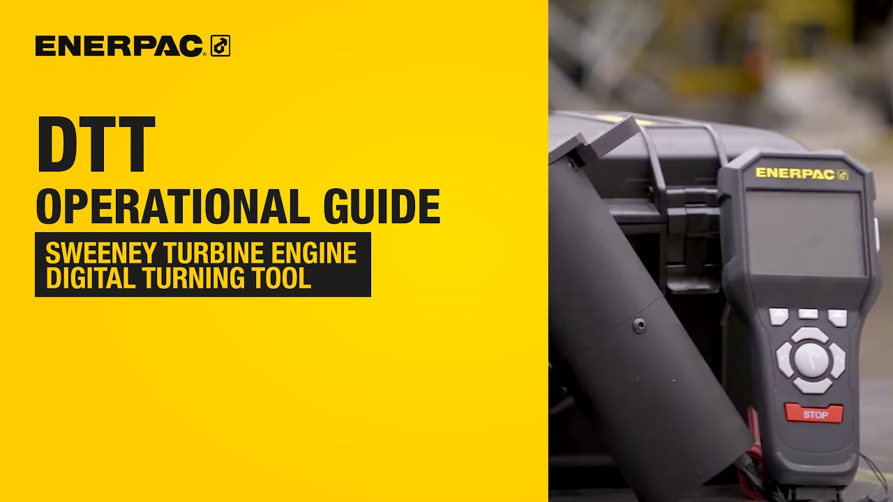 How To Use the Enerpac Turbine Engine Digital Turning Tool