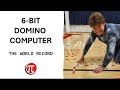 WORLD RECORD 6 Bit Domino Computer 10 000 Dominoes
