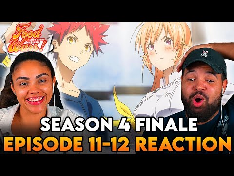 SOMA AND ERINA WIN! | Food Wars Season 4 Episode 11-12 Reaction