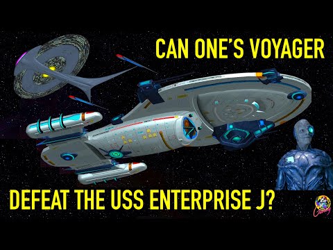 Can One’s Voyager Defeat The Enterprise J? - Star Trek Starship Battles
