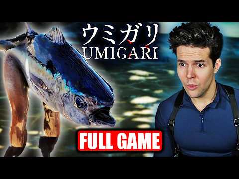 UMIGARI Full Game All Endings Playthrough | Fishing Simulator with a HORROR Twist