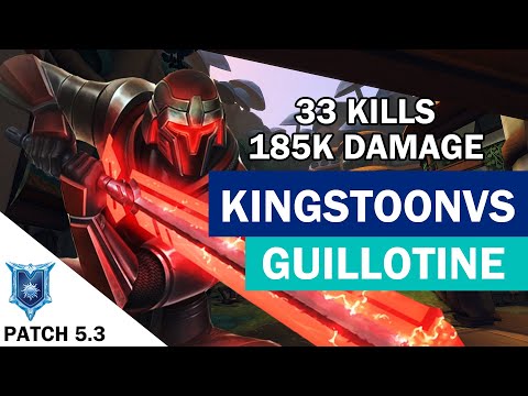 33 Kills 185K Damage KingstoonVs Zhin Paladins Competitive (Diamond) GUILLOTINE