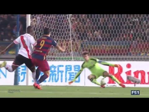 Luis Suarez Goal River Plate 0 - 2 Barcelona 20/12/2015 - FIFA Club World Cup Final