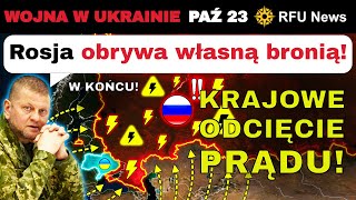 23 PAŹ: Kursk, Biełgorod, Nowogród i 5 innych regionów bez gazu i prądu! | RFU News