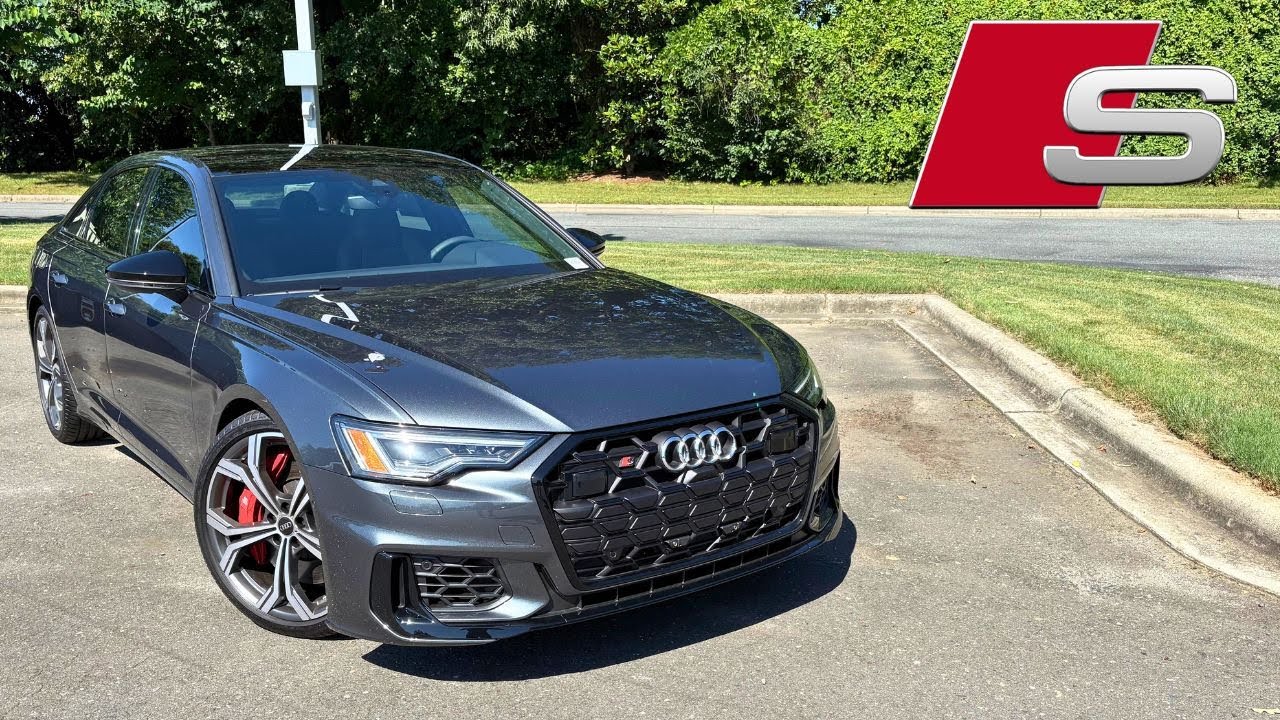 2025 Audi S6: POV Start Up, Test Drive, Walkaround and ...