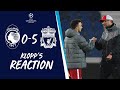 Atalanta 0-5 Liverpool: Jürgen Klopp's reaction