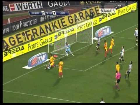 Udinese-LECCE 1 a 1 (2 a 1dts) del 24 novembre 2010 (telecronaca secondo tempo)