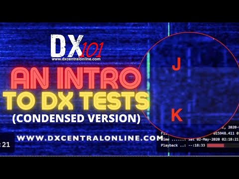 DX 101 | An Introduction to the sounds of AM DX Tests (Condensed)
