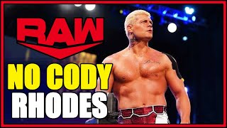 Cody Rhodes DOES NOT Show Up On WWE RAW Reaction