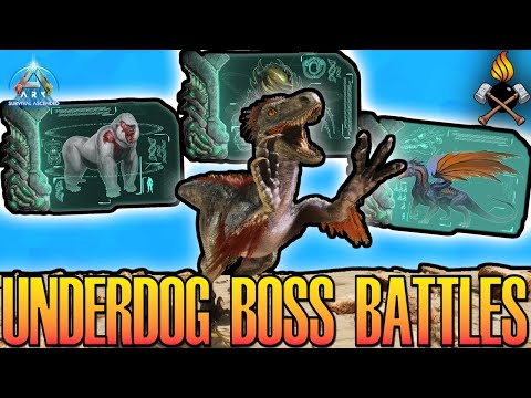 Raptor vs. The Island Bosses! [Underdog Boss Battles!]