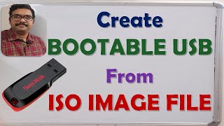 CREATION OF BOOTABLE PENDRIVE FOR STORING ISO IMAGE || BOOTABLE  USB || BOOTABLE PENDRIVE