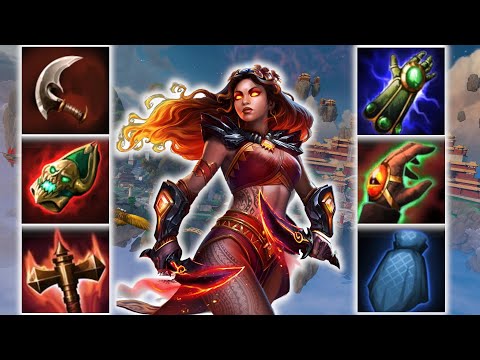 I BOUGHT EVERY STACKING ITEM IN THE GAME AT ONCE! - Season 9 Masters Ranked 1v1 Duel - SMITE