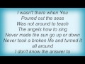 Margaret Becker - I Trust In You Lyrics
