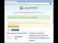 Joomla Installation