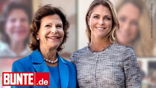 Silvia &amp; Madeleine von Schweden - Neues Mutter-Tochter-Bild: Und die Königin kann wieder strahlen