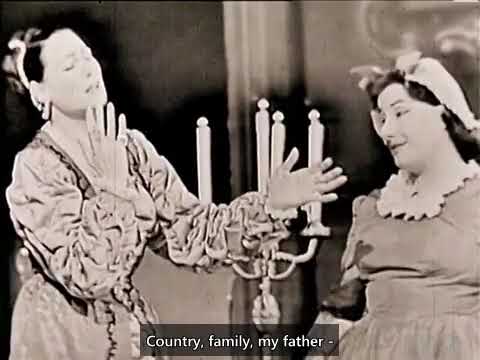 La forza del destino (1958) with English subtitles. Tebaldi, Corelli, Bastianini.