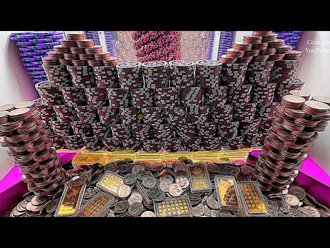 1 Quarter challenge high limit coin pusher