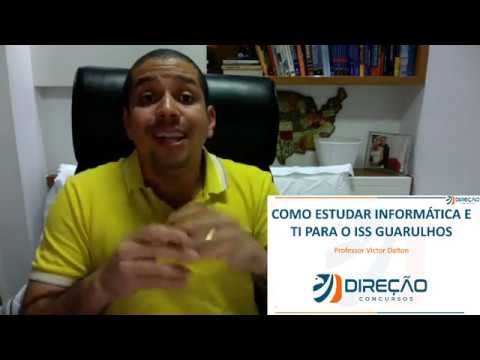 Informática e TI para ISS Guarulhos - como estudar pós edital