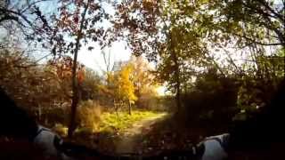 preview picture of video 'Rother Valley Country Park - new mountain bike trail part 2'