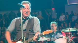 Bruce Springsteen "Held Up Without A Gun/Radio Nowhere" 10-25-12 XL Center Hartford CT