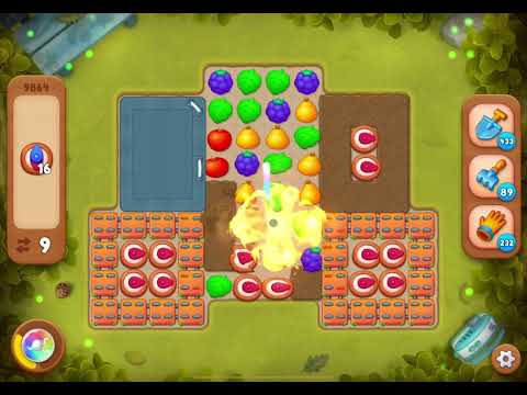 GardenScapes Level 9864 no boosters