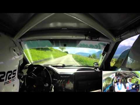 CAMERA CAR Cibien Davide -Franco Alessandro Rally del Bellunese 2015  PS7 Lentiai