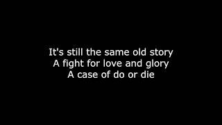 As Time Goes By - HD With Lyrics! By: Chris Landmark