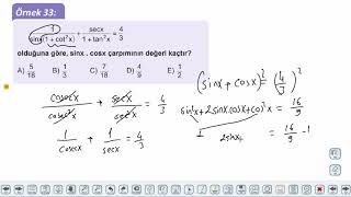 Eğitim Vadisi 11.Sınıf Matematik 2.Föy Trigonometrik Fonksiyonlar 4 Konu Anlatım Videoları