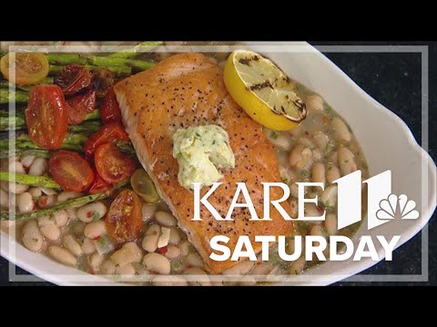 Seared salmon filet from Herbie's on the Park