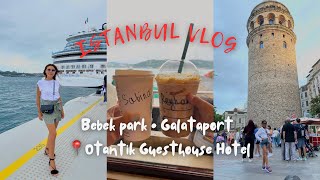 Vlog: Стамбул 2022🇹🇷Отель Otantik GuestHouse📍Galataport🛳 Bebek park 🌳Шопинг в Wa