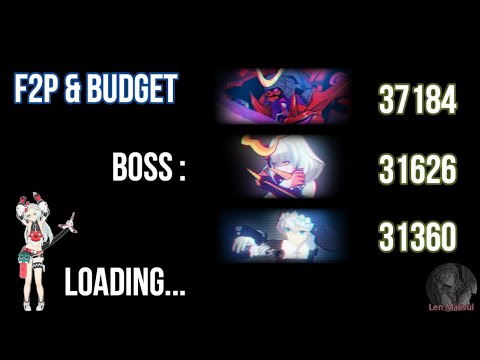 Honkai Impact Memorial F2P & Budget Jizo Mitama (37184), Doom (31626), Kallen (31360) [Master Tier]