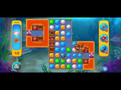 Fishdom level 10506 no boosters フィッシュダム ノーマル