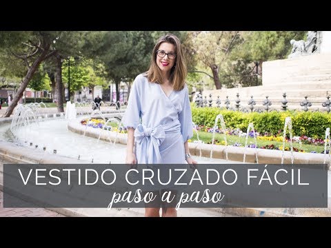 Cómo hacer un vestido cruzado fácil paso a paso