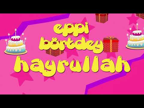 İyi ki doğdun HAYRULLAH - İsme Özel Roman Havası Doğum Günü Şarkısı (FULL VERSİYON)