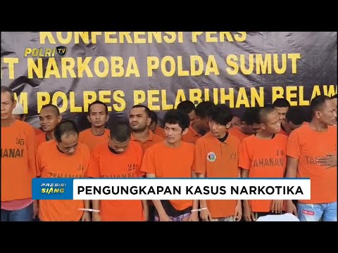POLDA SUMUT UNGKAP 238 KASUS NARKOBA