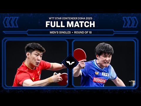 FULL MATCH | Xue Fei vs Tomokazu Harimoto | MS R16 | WTT Star Contender Doha 2026