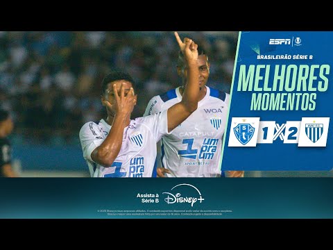 AVAÍ DECIDE NO 1º TEMPO E AFUNDA O PAYSANDU NA SÉRIE B | MELHORES MOMENTOS