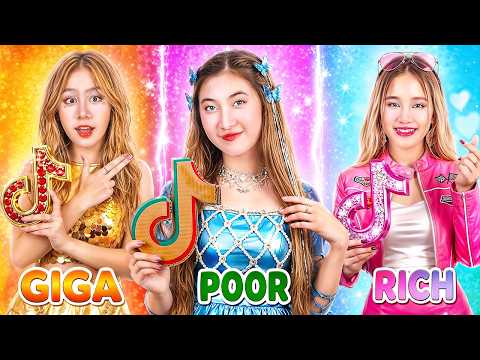 Poor Vs Rich Vs Giga Rich Tiktoker At Dance Contest!