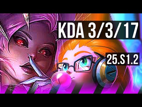NAMI & Varus vs ZOE & Lucian (SUP) | 3/3/17, Rank 11 Nami | NA Challenger | 25.S1.2