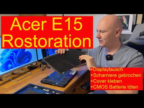 Acer E5 Notebook Restoration
