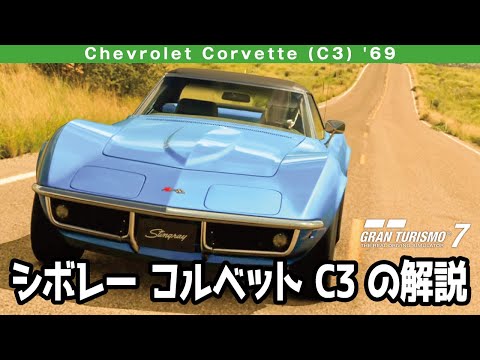1967 シボレー コルベット 427 コンバーチブル。