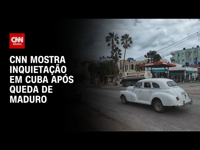 Após queda de Maduro, CNN mostra inquietação em Cuba | HORA H
