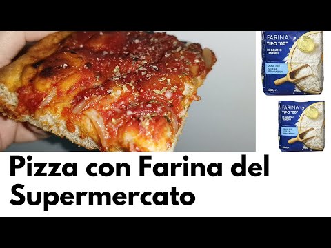 Ricetta Pizza con Farina 00 del Supermercato