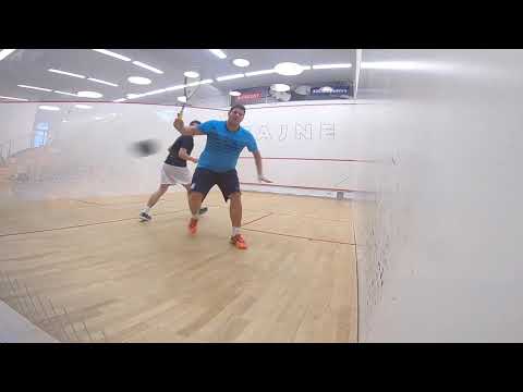 2018-12 SQUASH C-Tour 4. kolo finálový zápas Roman Švec a Jakub Slavíček
