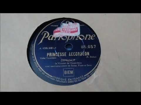 Adolphe Deprince - Princesse accordéon -