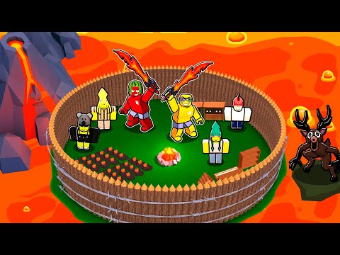 Finding The VOLCANO in 99 Nights in the Forest🔦