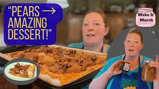 Pantry Dessert in Minutes! 🍐 Pear & Walnut Treat from Home Canned Goods | Tasty Tuesday Finale