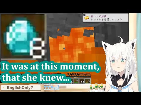 Fubuki's English Only Minecraft RTA Highlights【Hololive】【Eng Sub】