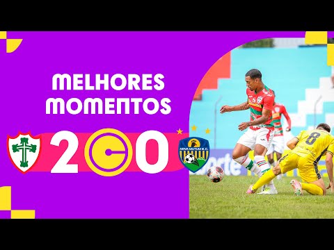 Gols e lances de Portuguesa x Nova Mutum