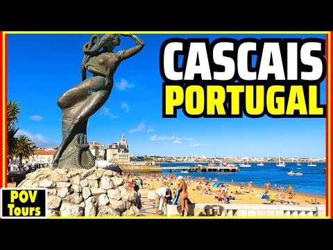 Cascais, Portugal 😀Walking Tour of This Beautiful Town Close to Lisbon! [4K]